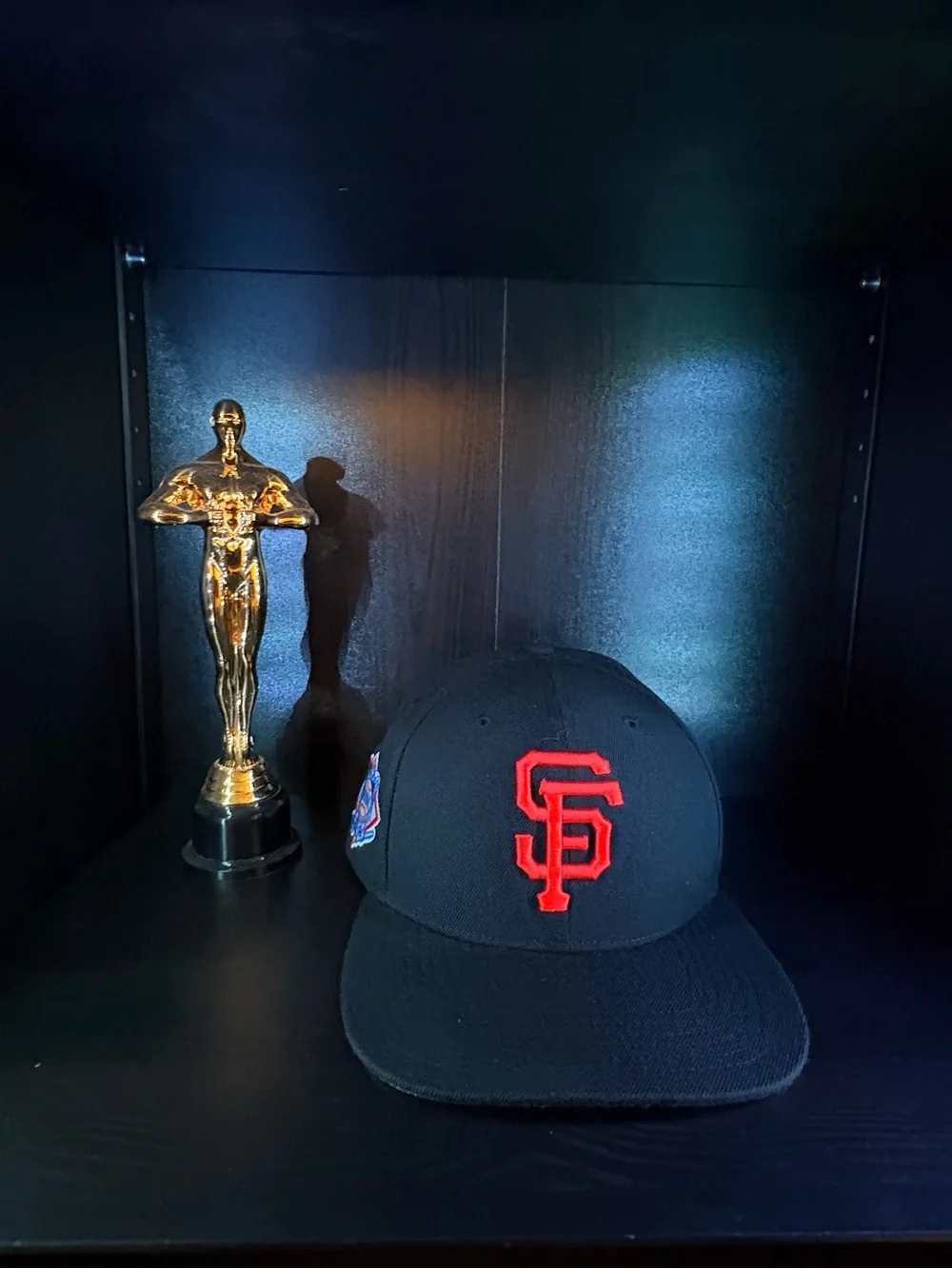 San Francisco Giants Black and Red Baseball Cap - Brand Unspecified